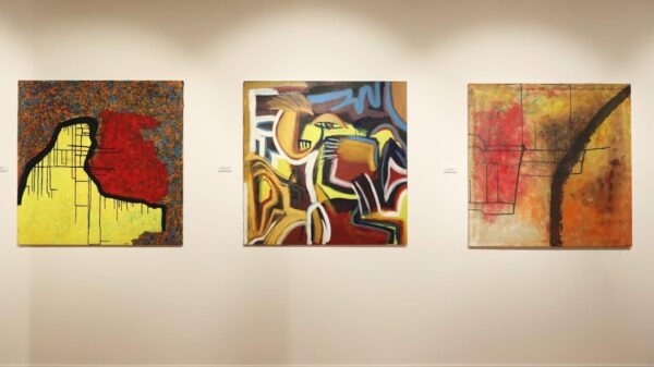 Las obras de Maria teresa Ibañez expuestas en Doha portada